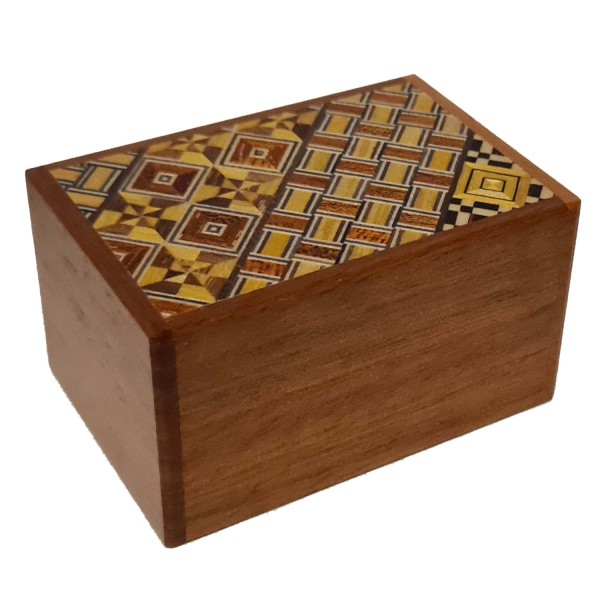 Japanische Trickbox Himitsu Bako 2.5 Sun 5 Steps Yosegi