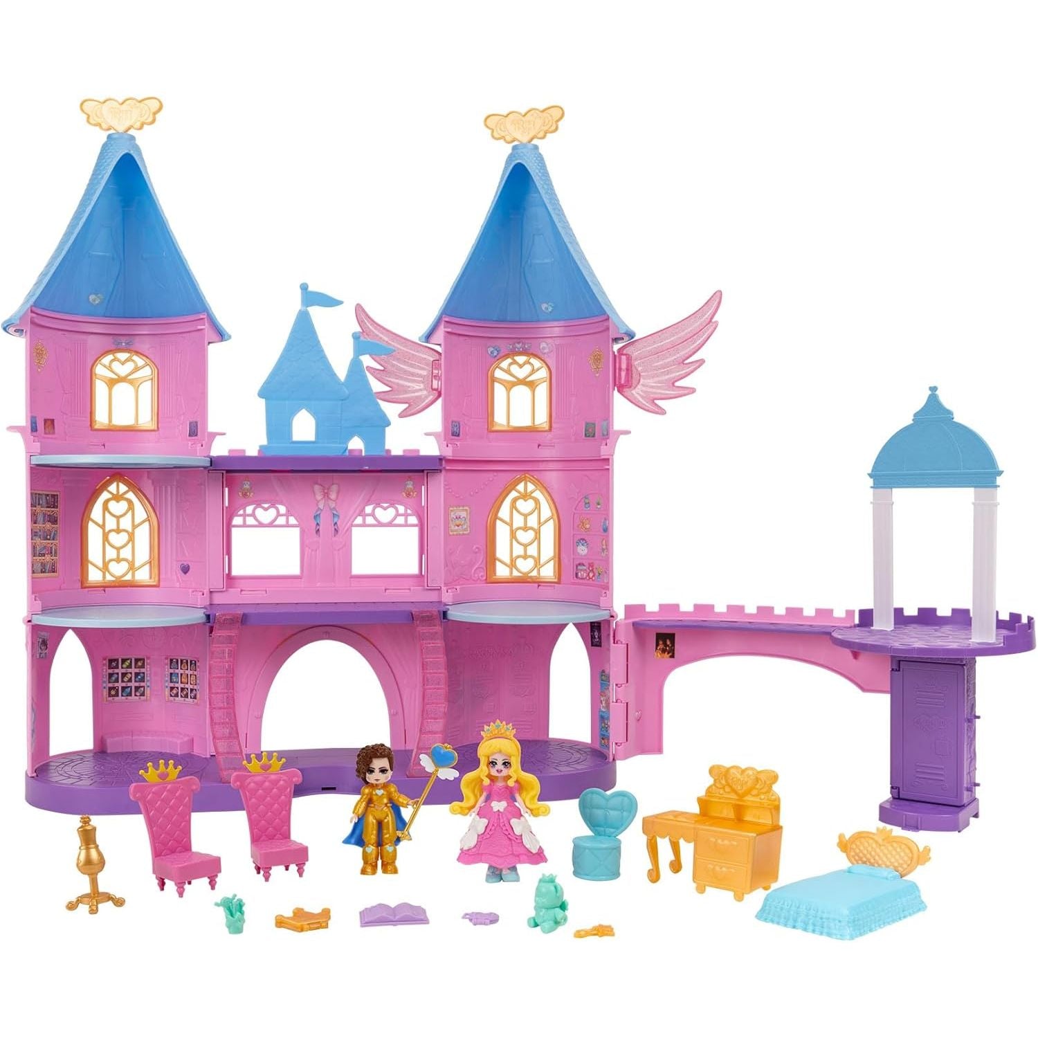 Jazwares - Royale High - RYH0019 - Castle Campus - Puppenhaus Schloss Campus mit Puppen Jazwares - Royale High - RYH0019 - Castle Campus - Puppenhaus Schloss Campus mit Puppen