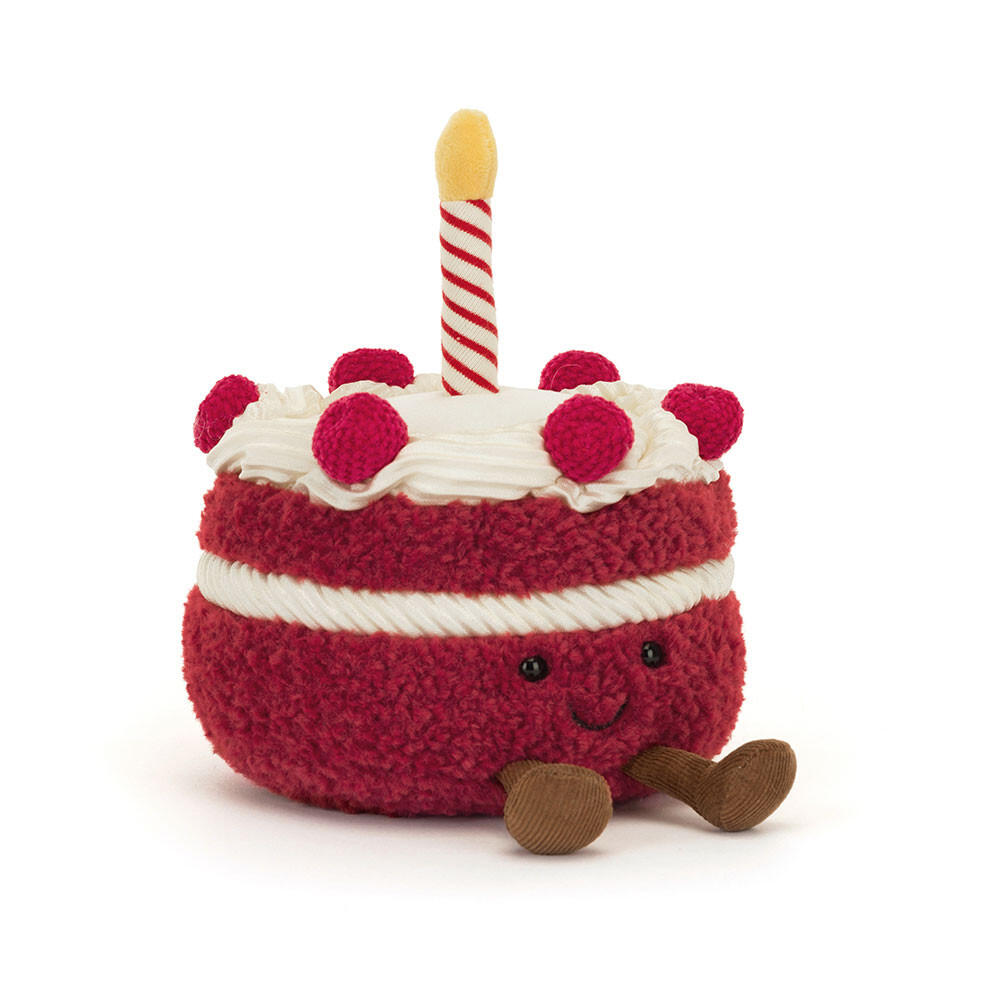 Jellycat - Amuseables Cheri Cake 16x12x12 cm Kuscheltier Plüschfigur Jellycat - Amuseables Cheri Cake 16x12x12 cm Kuscheltier Plüschfigur