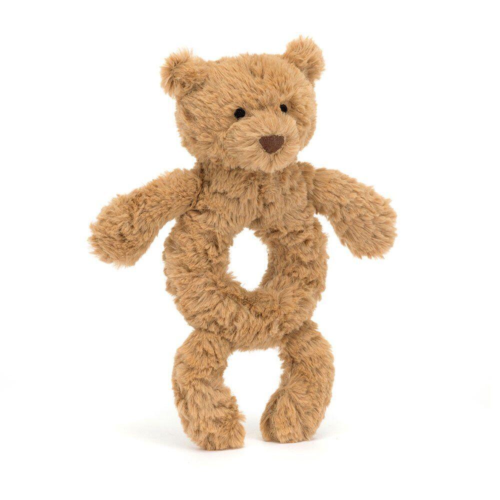 Jellycat - Bartholomew Bear Ring Rattle - Rassel