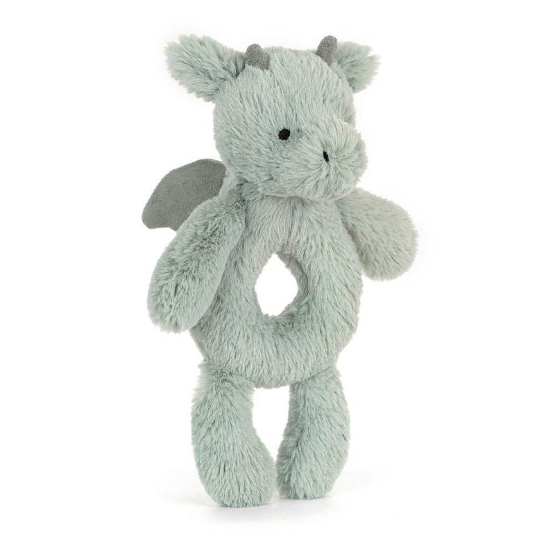 Jellycat - Greifling Ringrassel Drache Bashful Dragon Ring Rattle