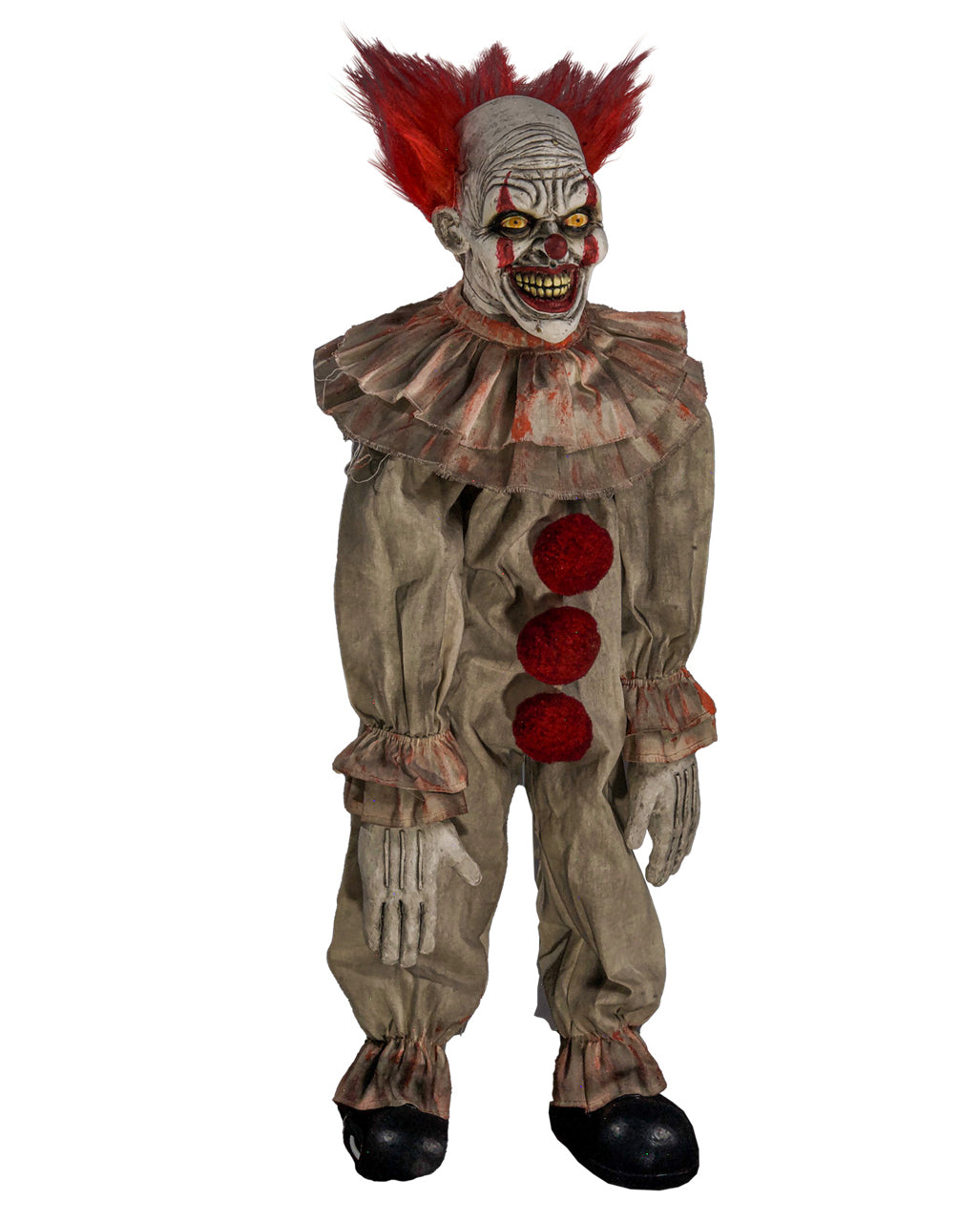 Jerry Scary Horrorclown Puppe 76cm