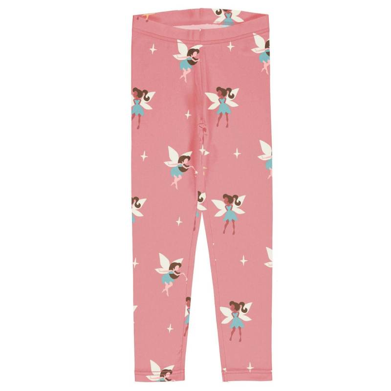 Jersey Leggings rosa mit Feen 122/128
