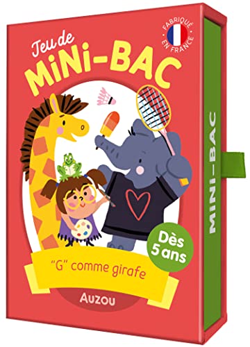 Jeu du Mini-Bac - G Comme Girafe !