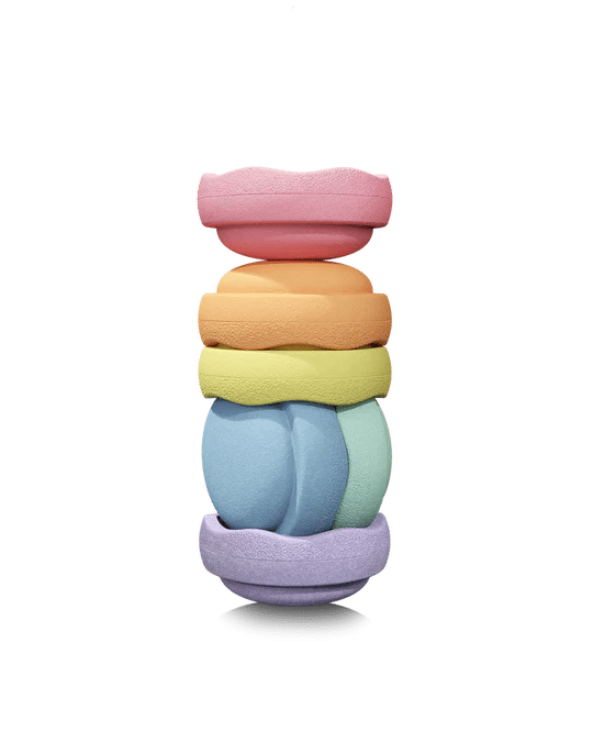 Joboo - Stapelstein original rainbow pastel Joboo - Stapelstein original rainbow pastel
