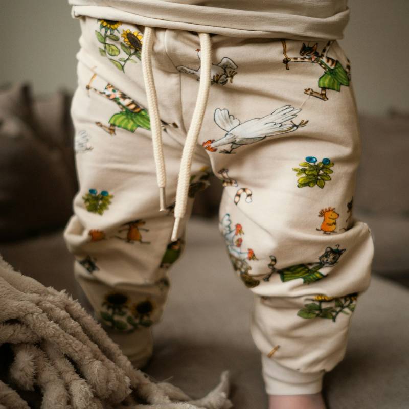 Jogginghose Pettersson und Findus beige 110/116 Jogginghose Pettersson und Findus beige 110/116