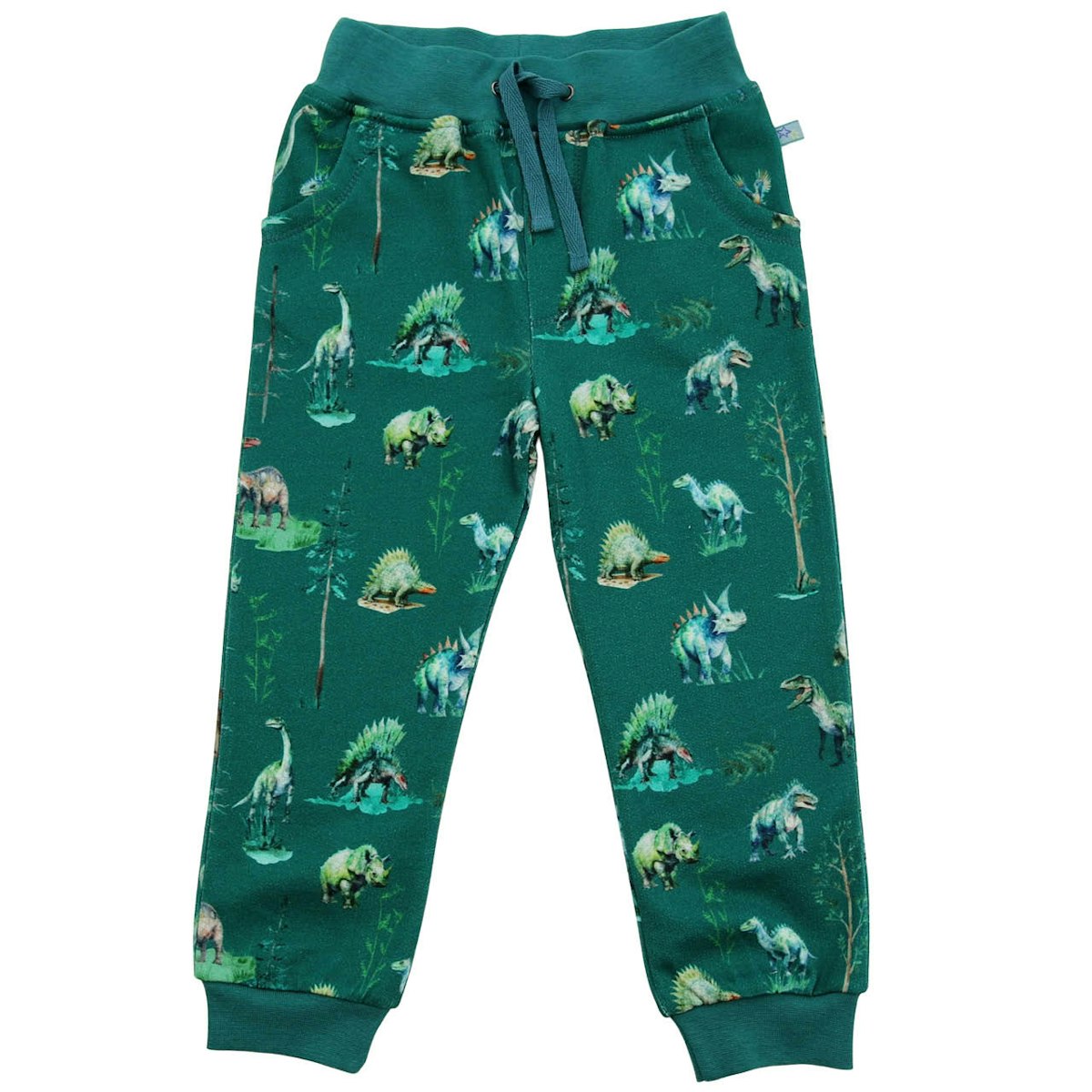 Jogginghose Sweat Dinos smaragdgrün 98