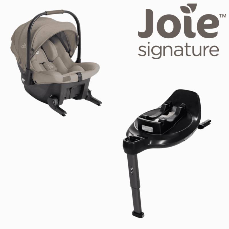 Joie Signature Sprint Babyschale Sandstone inkl. Base Encore Joie Signature Sprint Babyschale Sandstone inkl. Base Encore
