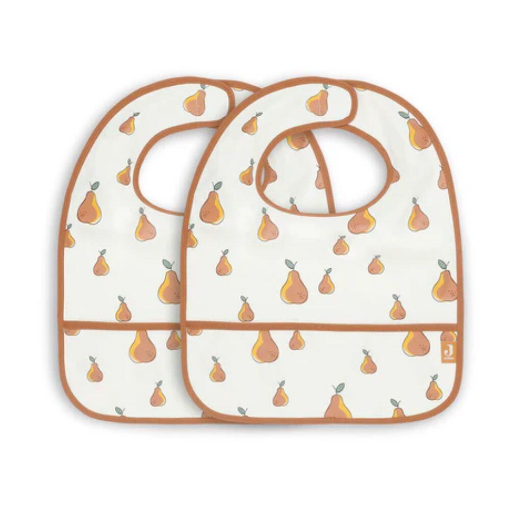 Jollein - Lätzchen Wasserdicht Birne, 2er