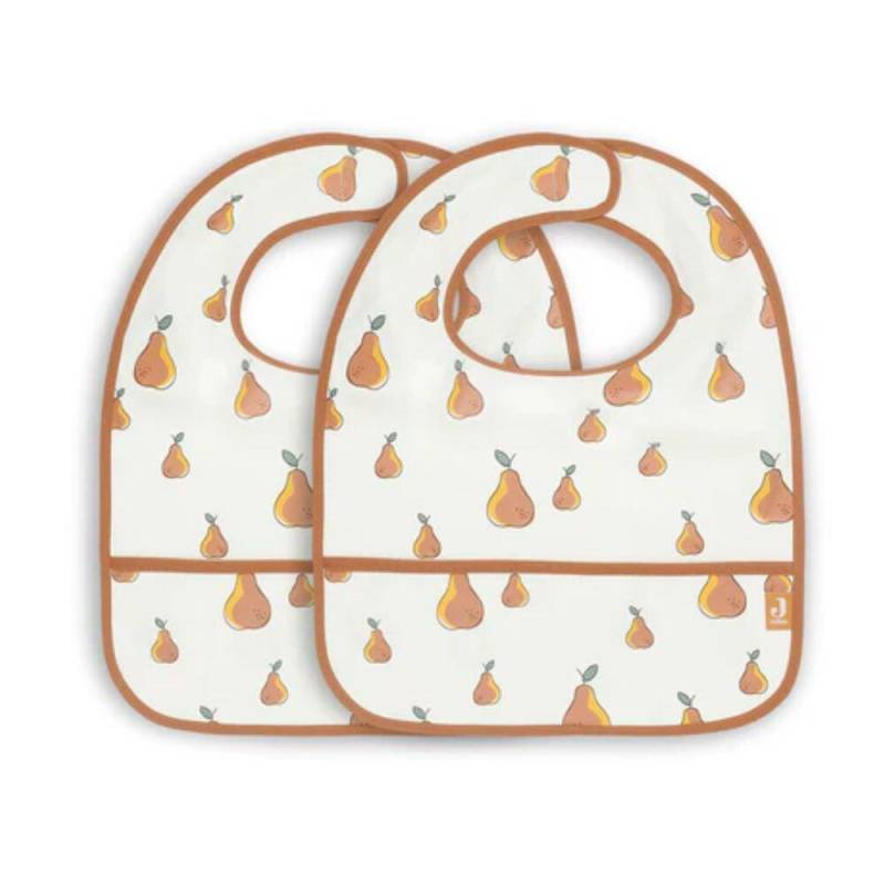 Jollein - Lätzchen Wasserdicht Birne, 2er