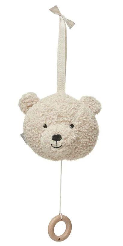 Jollein - Spieluhr Teddy naturel