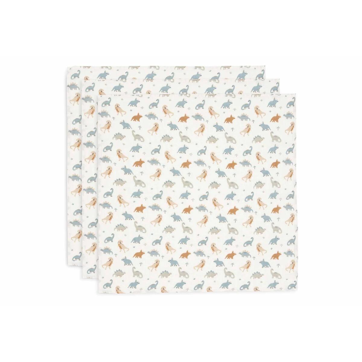 Jollein - Spucktuch Hydrophil Roarsome (3pack)