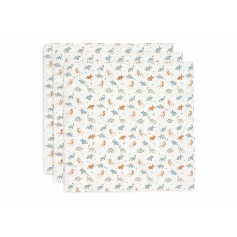 Jollein - Spucktuch Hydrophil Roarsome (3pack)