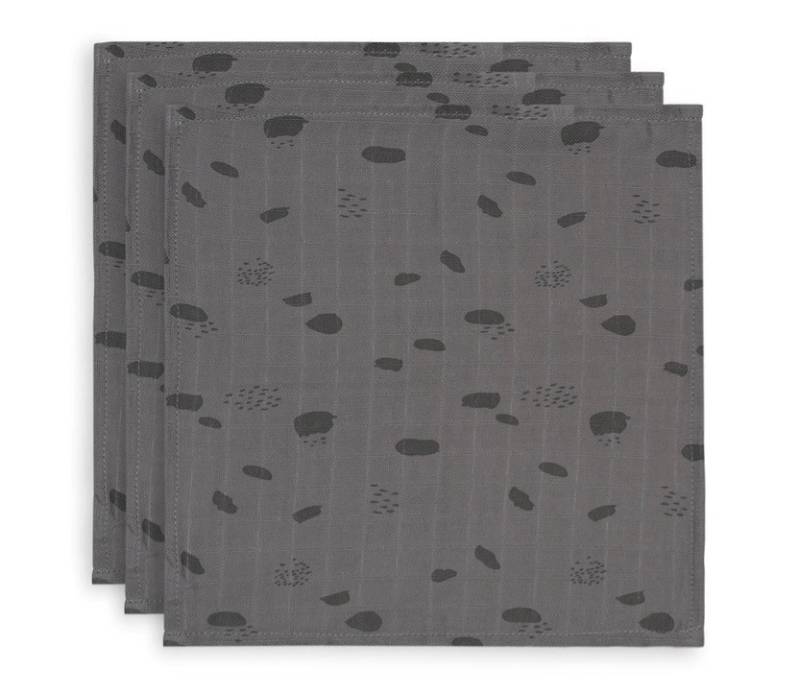 Jollein Waschlappen 3er-Pack - Storm Grey
