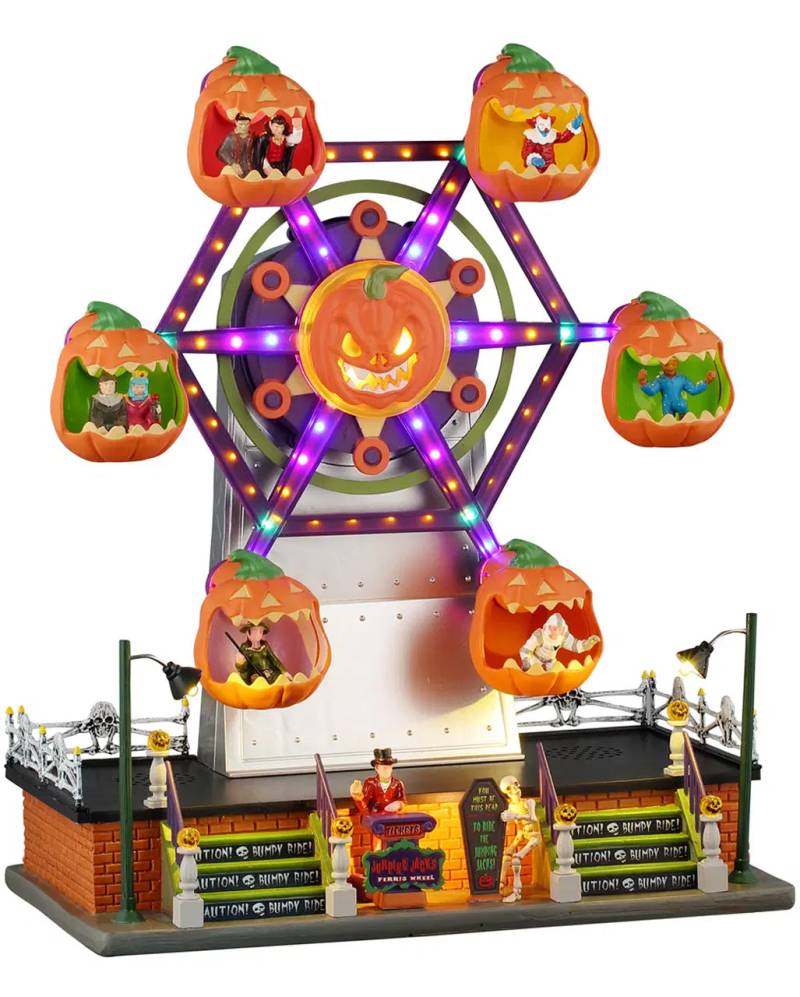 Jumping Jacks Riesenrad - Lemax Spooky Town Jumping Jacks Riesenrad - Lemax Spooky Town