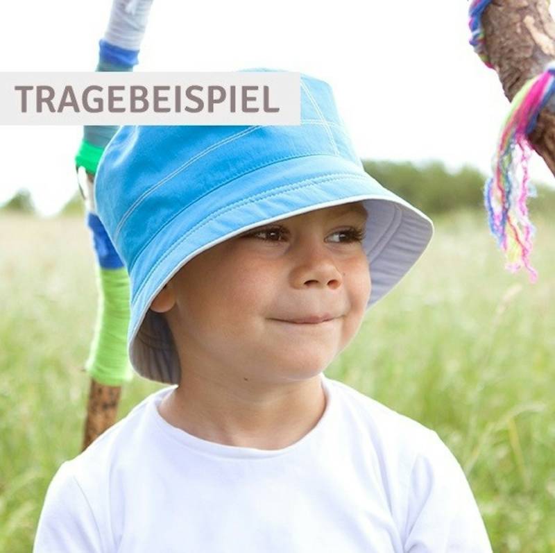 Jungen Fischerhut Bio Safari grau 47 Jungen Fischerhut Bio Safari grau 47