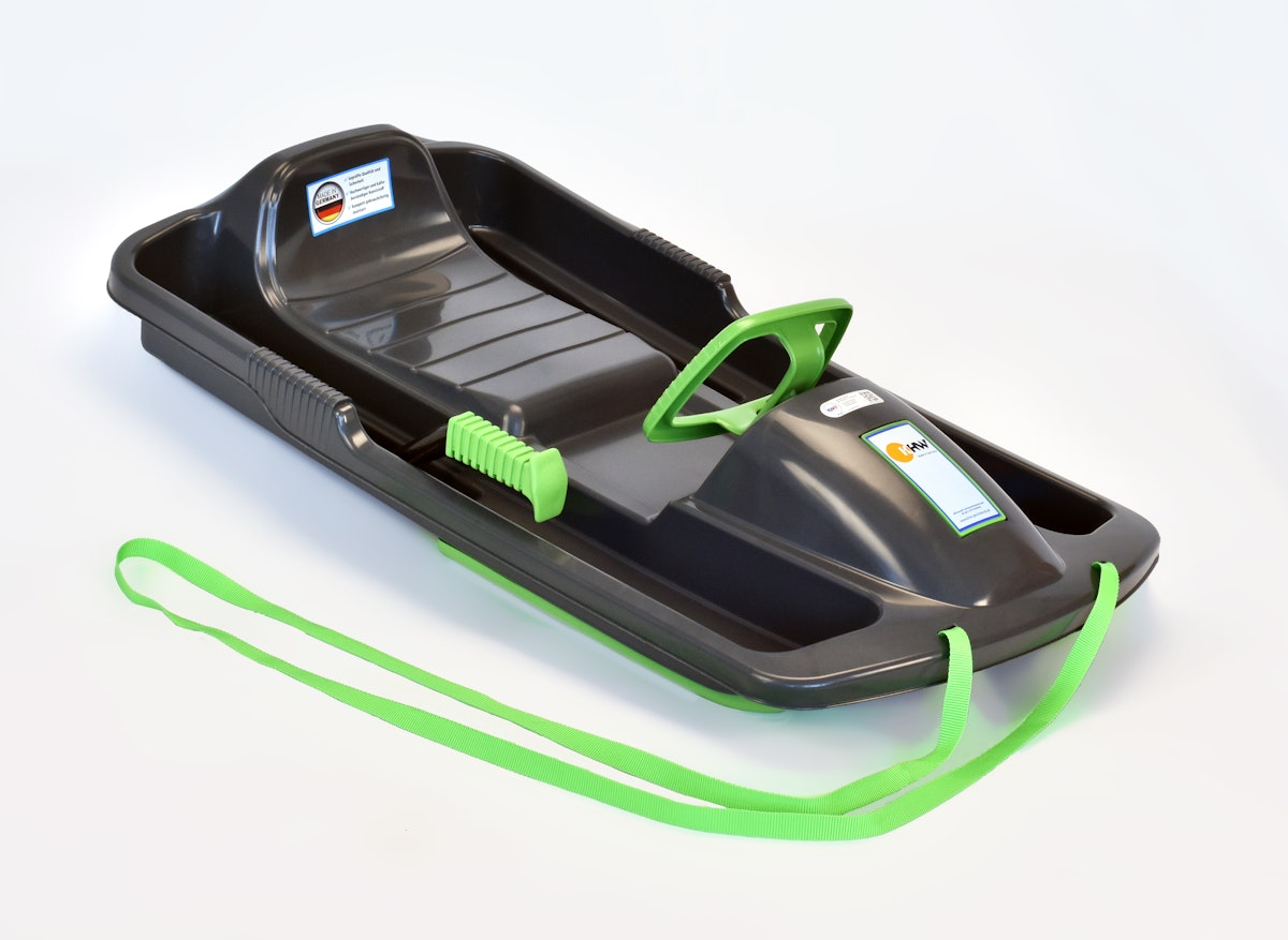 KHW Schlitten Snow Fox anthrazit