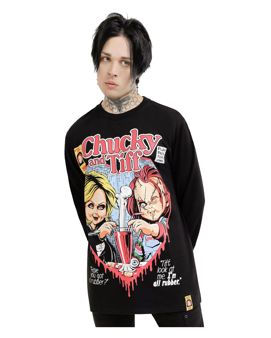 KILLSTAR Chucky & Tiff Forever Sweatshirt