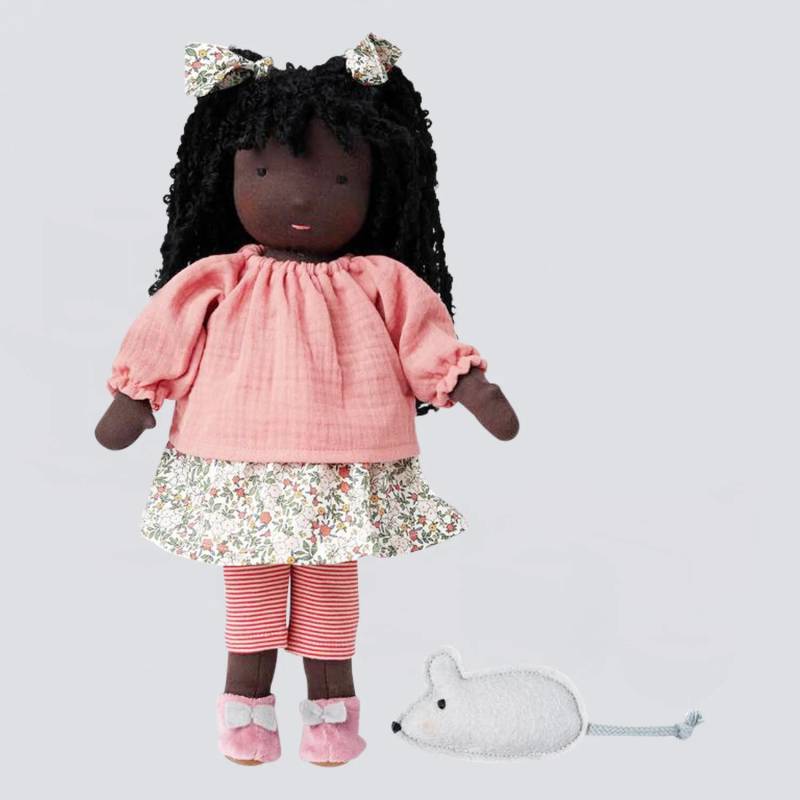 Käthe Kruse - Puppe Waldorf Nia, dunkelhäutig