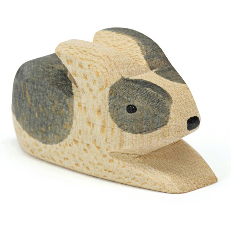 Kaninchen klein Holzfigur 2 cm