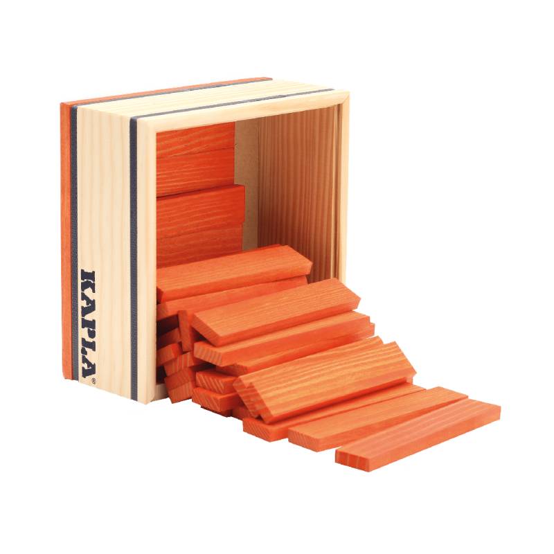Kapla - Bausteine Kapla orange 40 Stk. Kapla - Bausteine Kapla orange 40 Stk.
