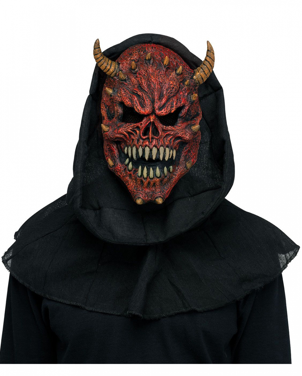 Kapuzenmaske Dämon