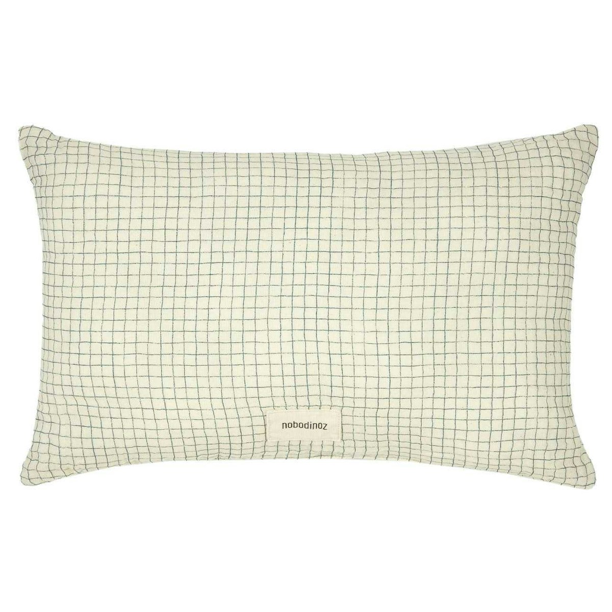 Kariertes Dekokissen – 35 cm