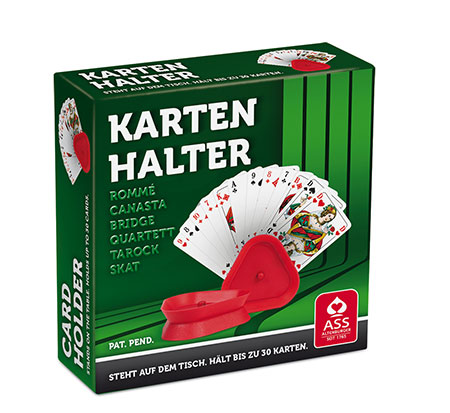 Kartenhalter, rot