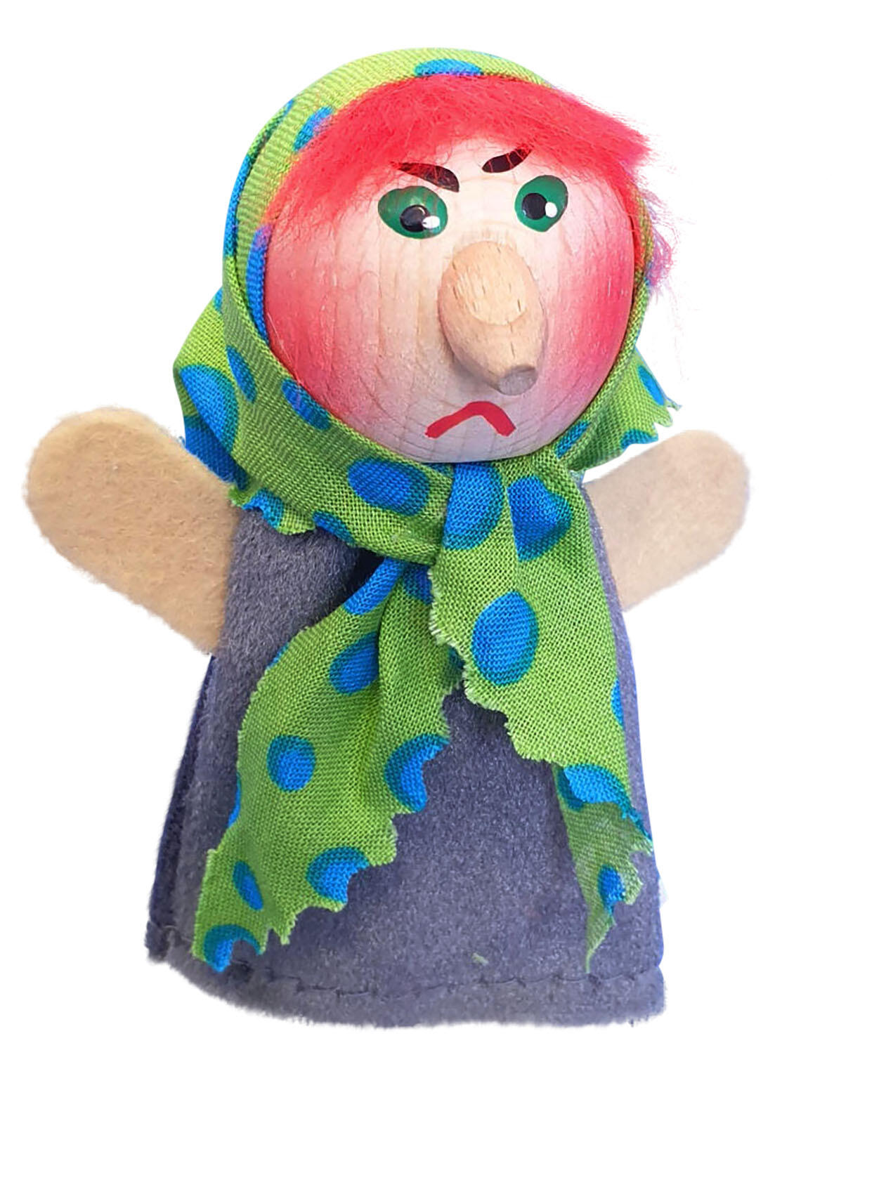 Kersa - Fingerpuppe Hexe