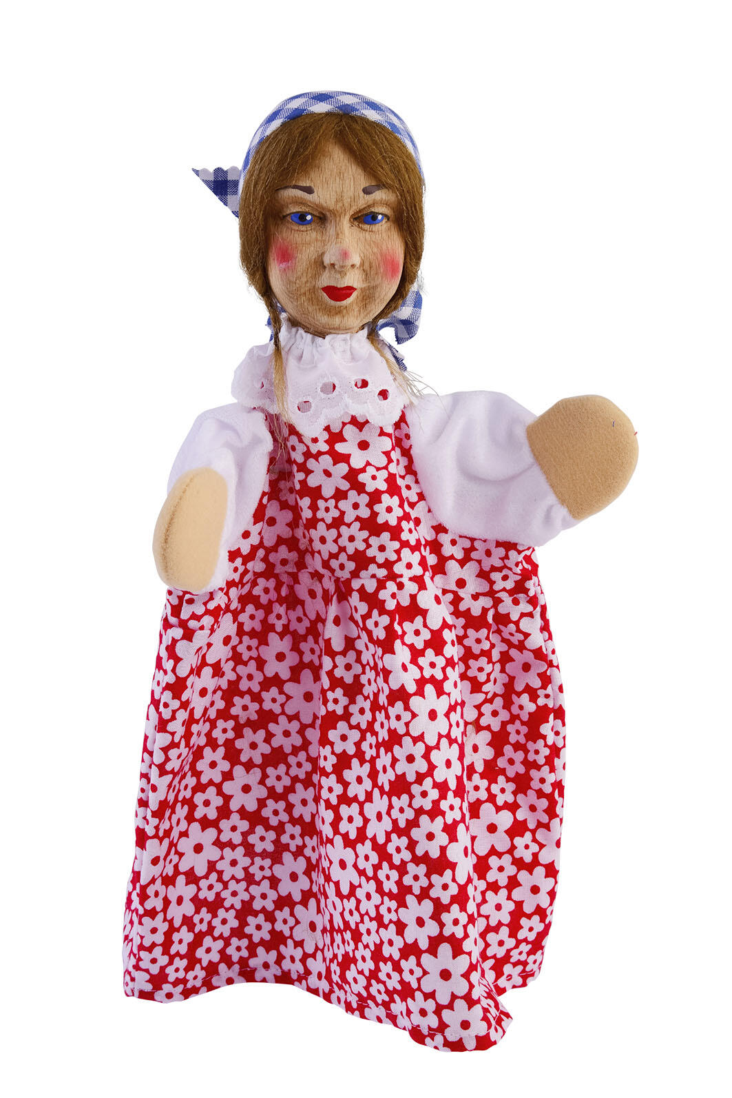 Kersa - Handpuppe geschnitzt Gretl Kersa - Handpuppe geschnitzt Gretl