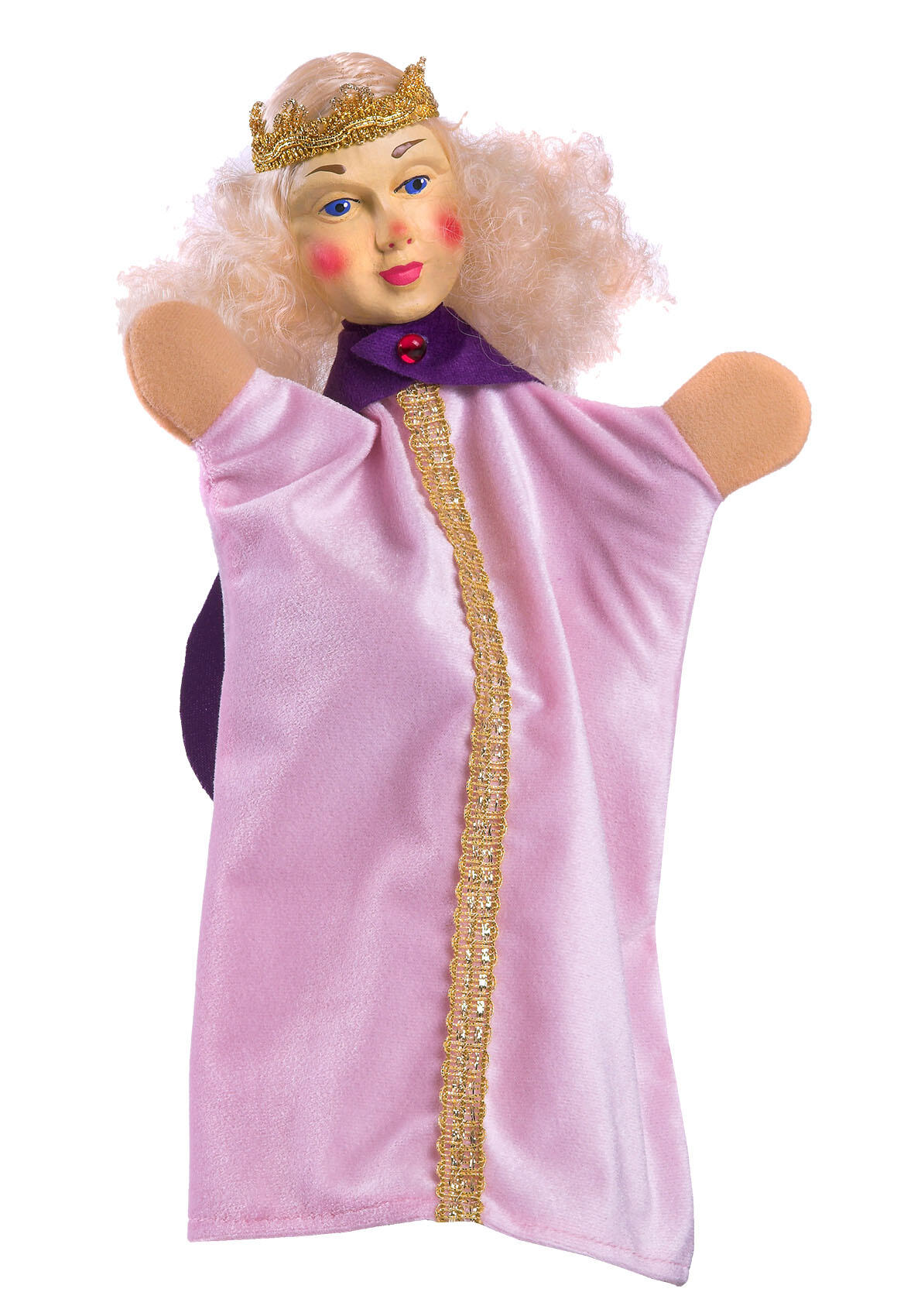 Kersa - Handpuppe geschnitzt Prinzessin Kersa - Handpuppe geschnitzt Prinzessin