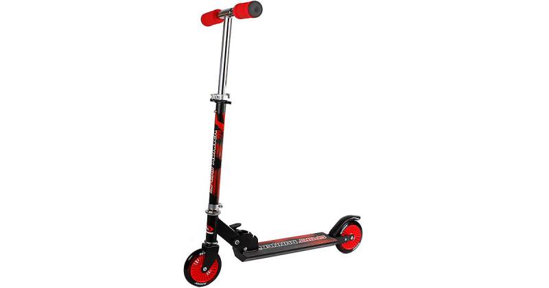 Kids Globe Street Rider Aluscooter (Roller, Tretroller, City Roller) m rot von Van Manen