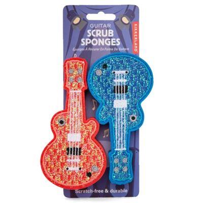 Kikkerland Design - Spülschwamm Gitarre 2 St.