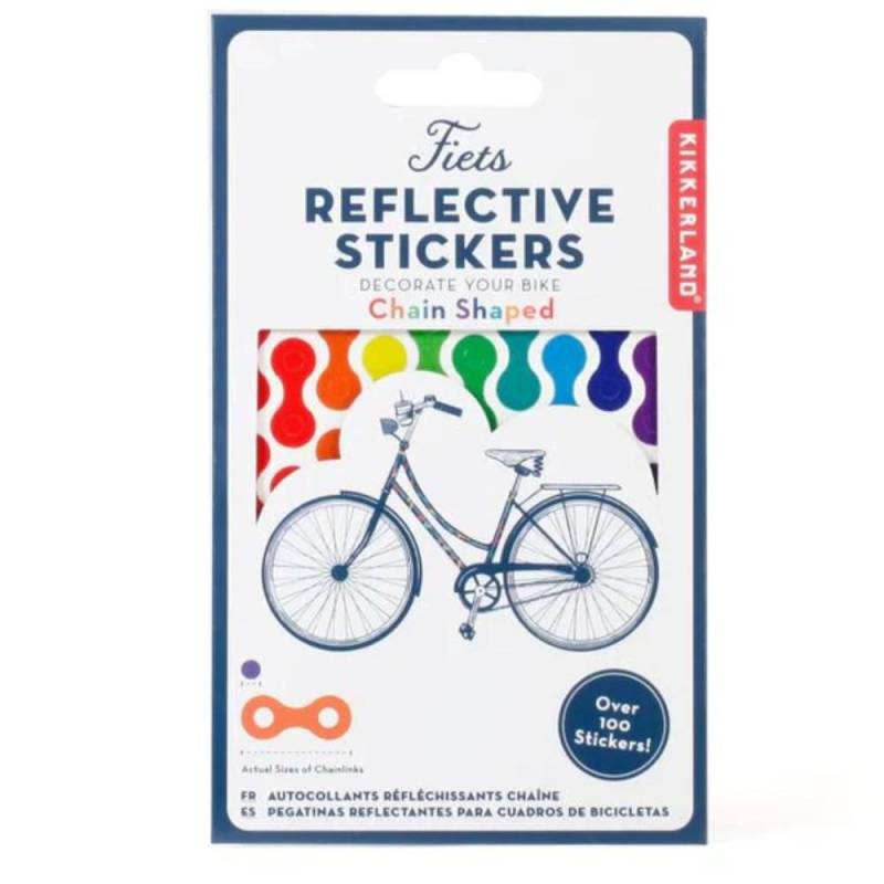 Kikkerland Design - Sticker reflektierend Rainbow chain Kikkerland Design - Sticker reflektierend Rainbow chain