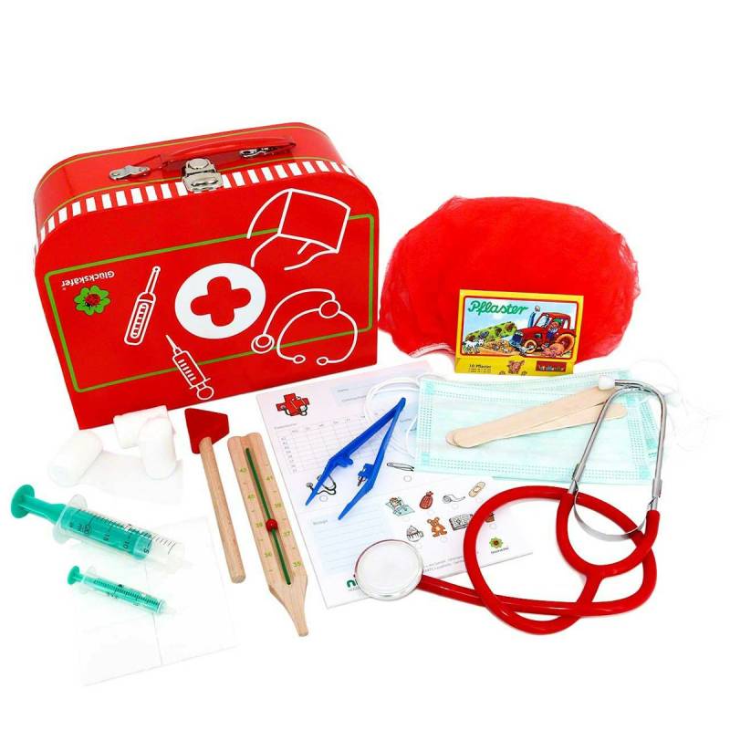 Kinder Arztkoffer mit echtem Stethoskop