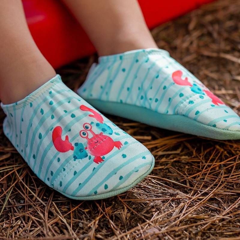 Kinder Badeschuhe Krabbe – rutschfest & UV 50+ 18/20 Kinder Badeschuhe Krabbe – rutschfest & UV 50+ 18/20