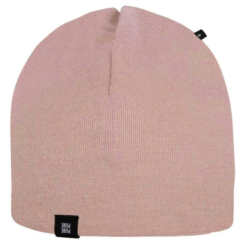 Kinder Beanie uni altrosa 49