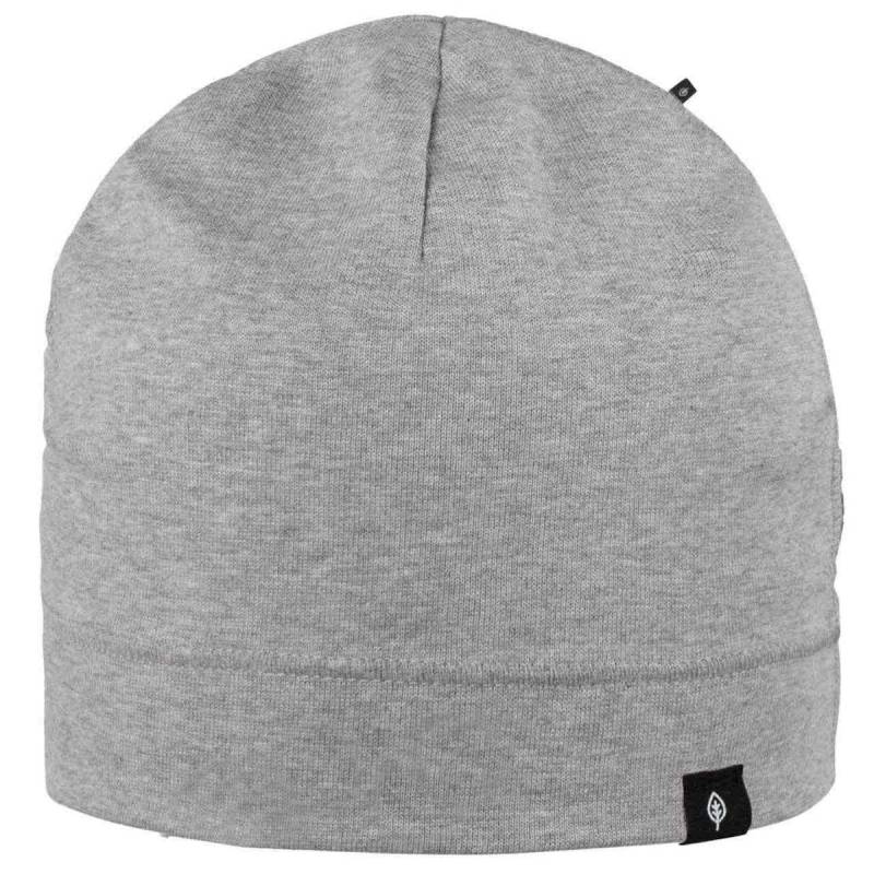 Kinder Beanie uni grau 49