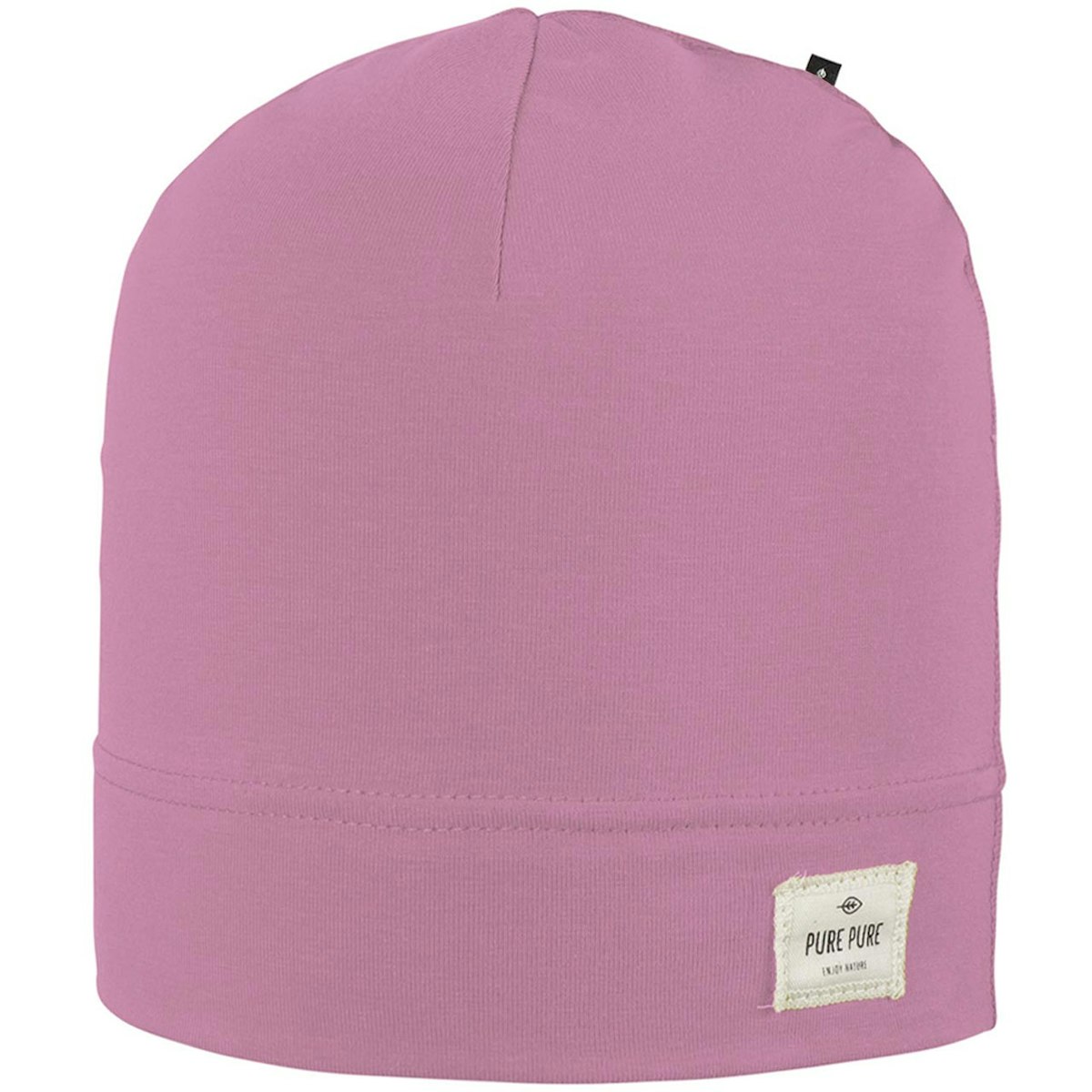 Kinder Beanie uni mauve 51