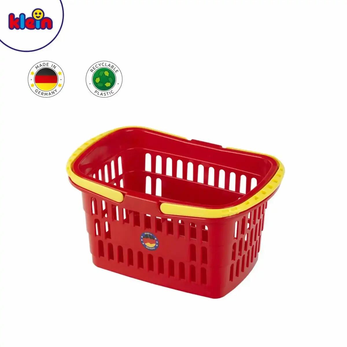 Kinder-Einkaufskorb Einkaufskorb rot/gelb