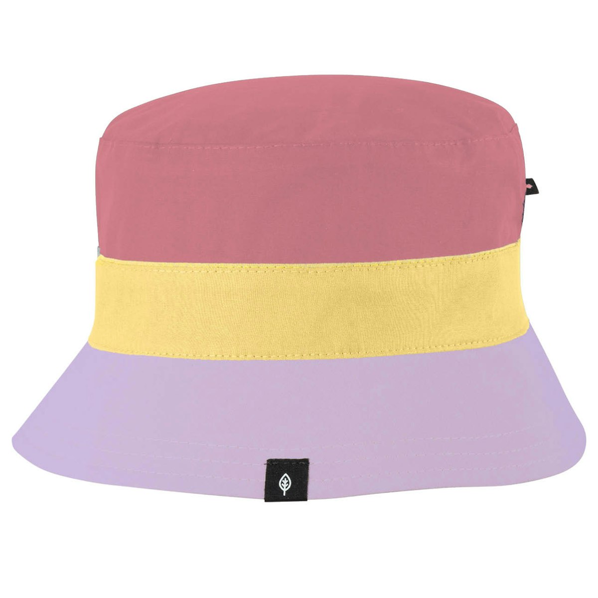 Kinder Fischerhut Block-Design mauve 51