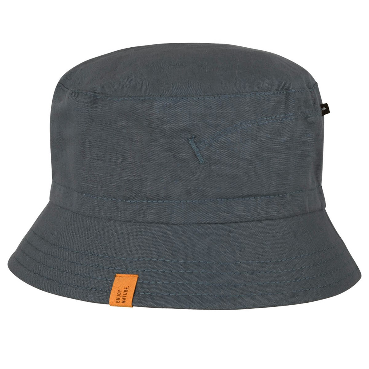 Kinder Fischerhut Leinen Baumwoll Mix jeans-blau 55