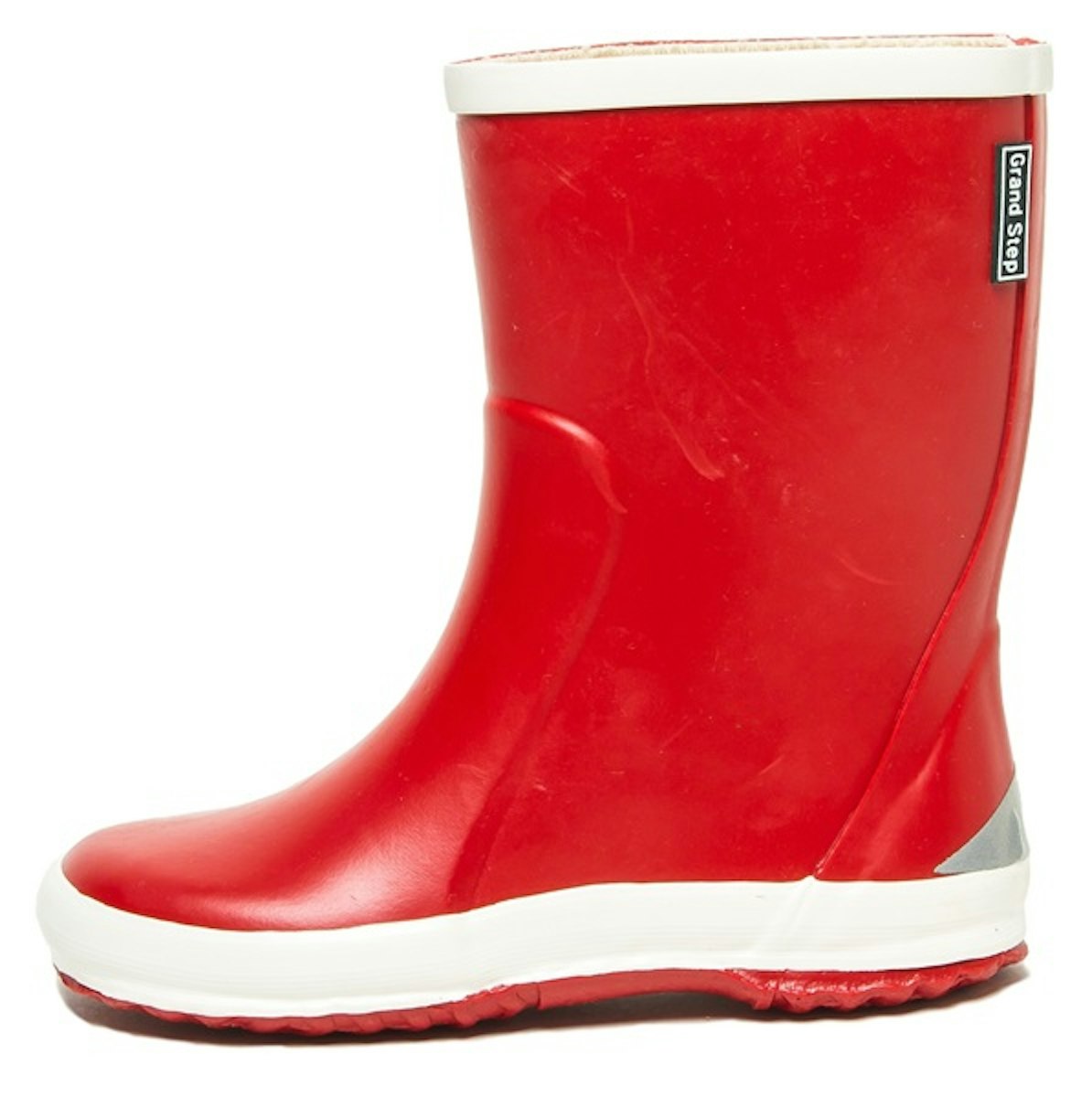 Kinder Gummistiefel Naturkautschuk & Baumwolle rot 20