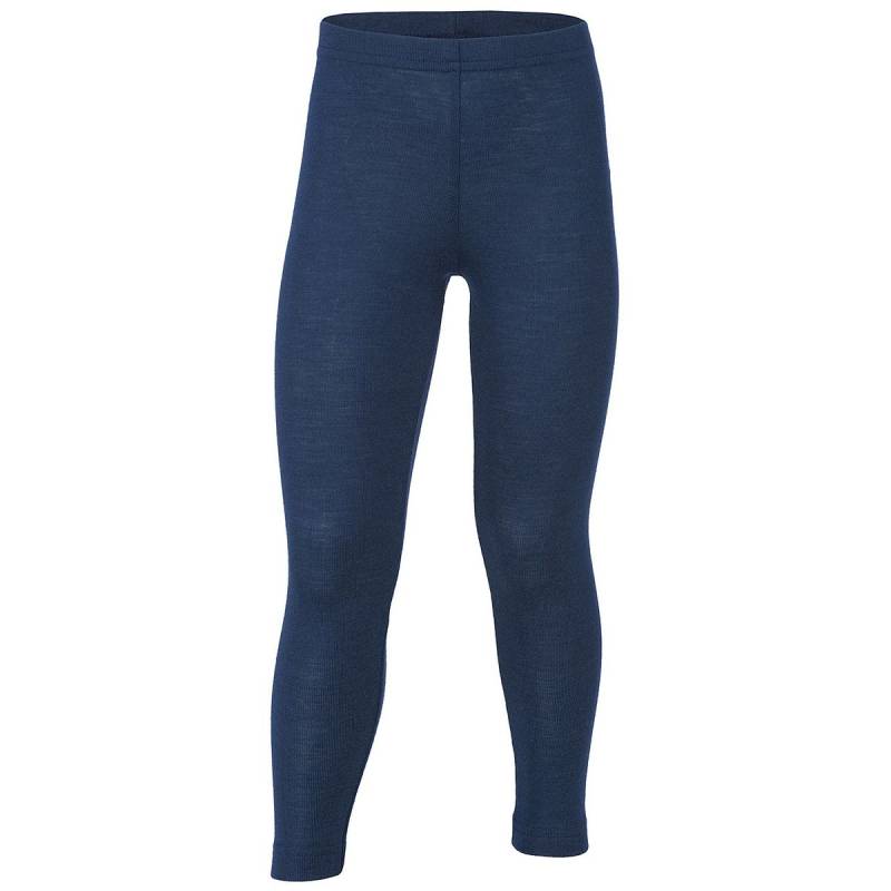 Kinder Leggings Wolle seide marine 116 Kinder Leggings Wolle seide marine 116