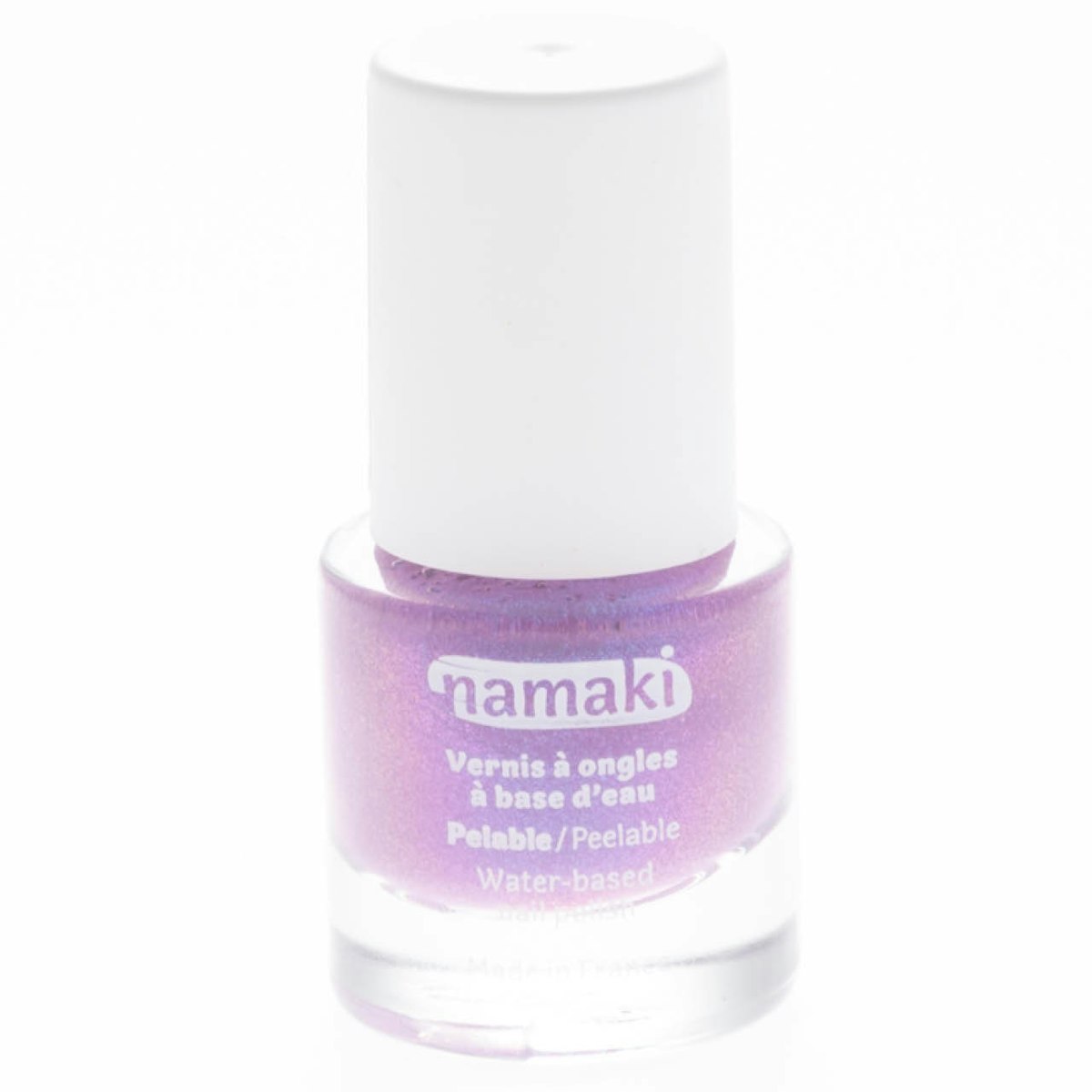 Kinder Nagellack auf Wasserbasis – Glitzer-Lila