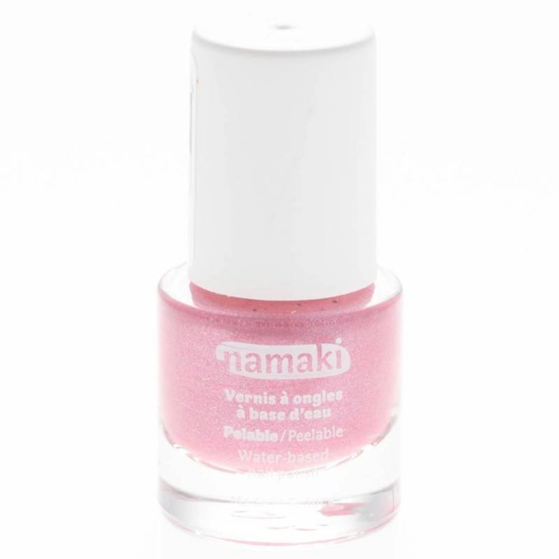 Kinder Nagellack auf Wasserbasis – Glitzer-Pink Kinder Nagellack auf Wasserbasis – Glitzer-Pink