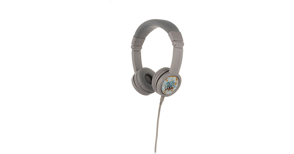 Kinder On-Ear Kopfhörer - BuddyPhones Explore+, grau Kinder On-Ear Kopfhörer - BuddyPhones Explore+, grau von BuddyPhones®