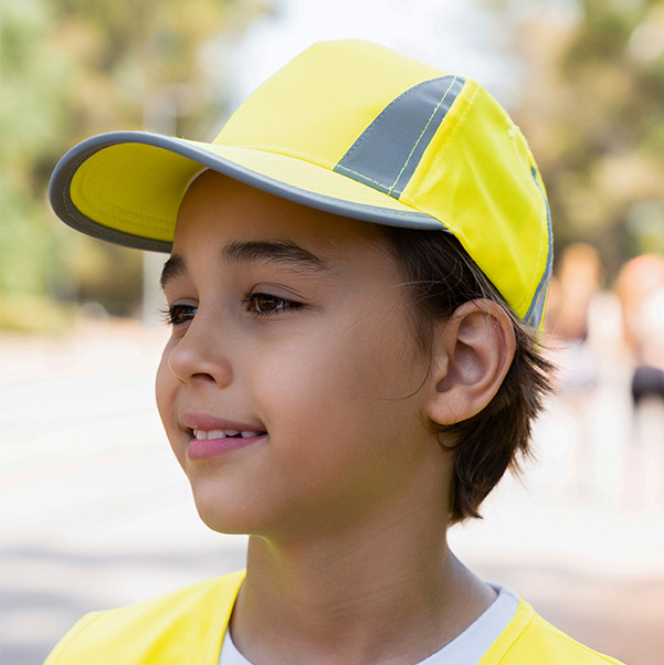 Kinder Reflektor Cap