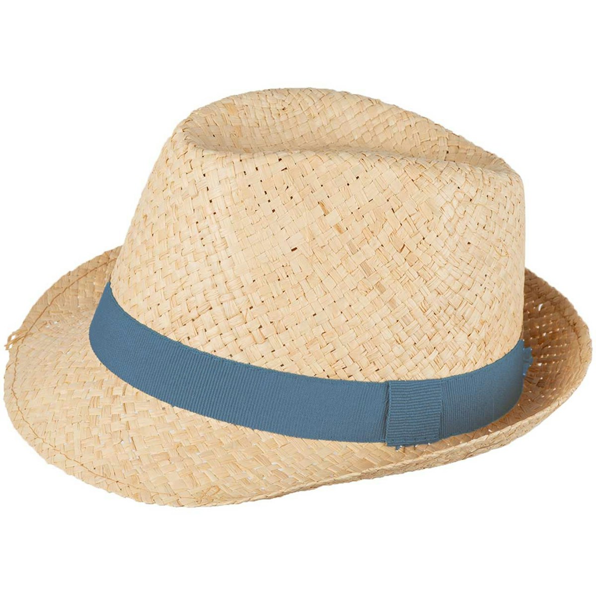 Kinder Strohhut stormy blue 51