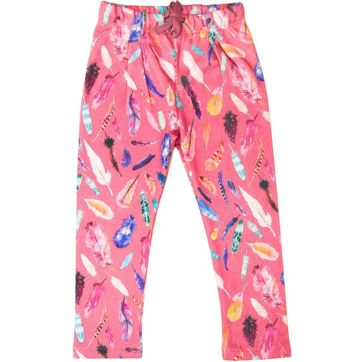 Kinder Sweat Jogginghose Feder-Druck 98/104